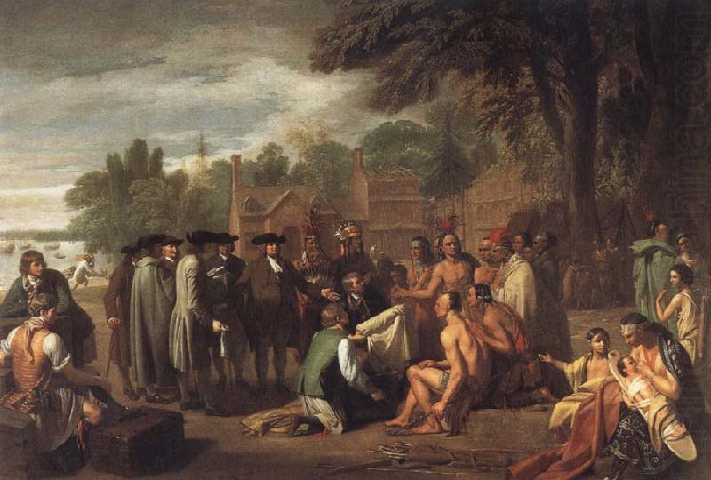 Penn-s Treaty with the Indians, Benjamin West